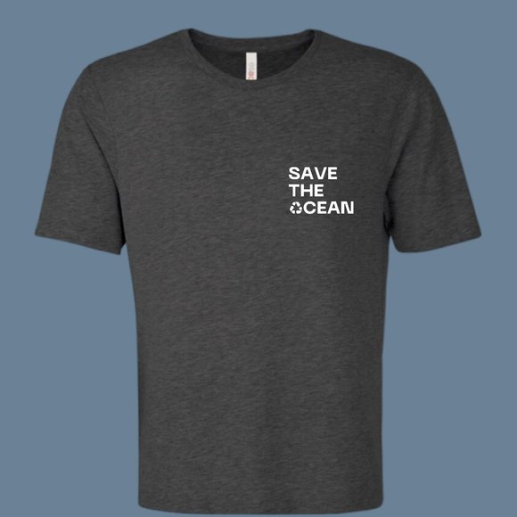 COPY - COPY - Euro Spun T-shirt - Dark Grey - Picture 1 of 5